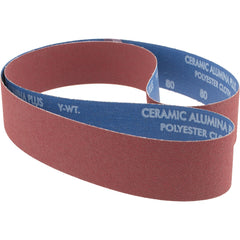 NORTON Norton 78072775351 Abrasive Belt 80 Grit 2x60 Ceramic