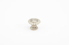 SCHAUB Schaub 936-WB Cabinet Knob White Brass French Court