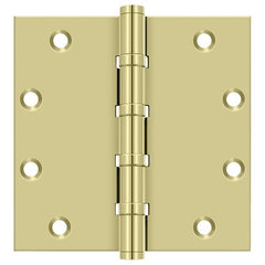 DELTANA Deltana DSB55B3-UNL Square Ball Bearing Hinge Bright Brass