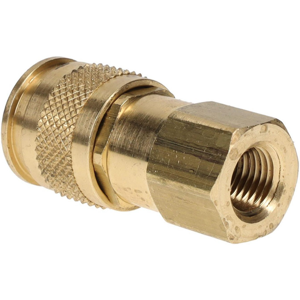 PARKER Parker UC-251-4FP Pneumatic Hose Coupler 1/4 in Brass