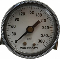 ASHCROFT Ashcroft 662876124374 Pressure Gauge 0-300 Psi 2 in