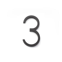 EMTEK Emtek 2833US19 Modern 3 House Number Flat Black