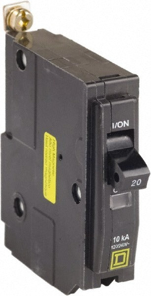SCHNEIDER ELECTRIC Square D QOB120HM 1 Pole Bolt-on Circuit Breaker 20A