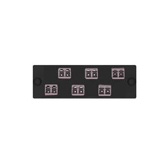 PANDUIT Panduit FAP6WJRORODLCZ 6 Position Fiber Adapter Panel