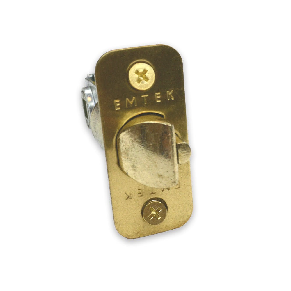 EMTEK Emtek LC4-DLB2375R-US3 Deadlatch 2-3/8in Backset Polished Brass