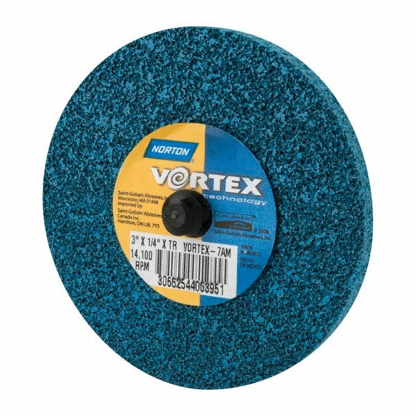 NORTON Norton 66254406395 Deburring Disc 3 in Medium Aluminum Oxide