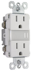 LEGRAND Pass Seymour NTL885TRWCC6 Led Night Light Receptacle 15A