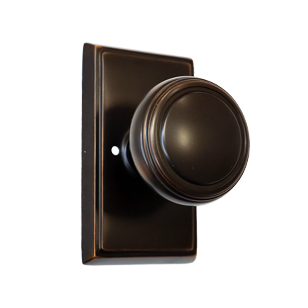 EMTEK Emtek 8221NWUS10B Norwich Knob Privacy Oil Rubbed Bronze