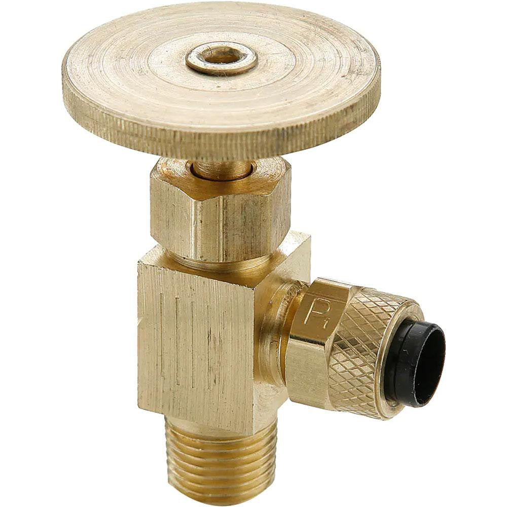 PARKER Parker NV312P-4-4 Angled Needle Valve 1/4 in Brass