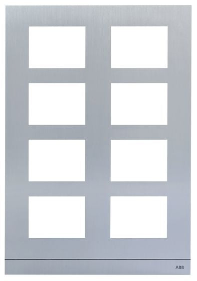 ABB Abb 51026cf-a Cover Frame 8 Module Size 2/4
