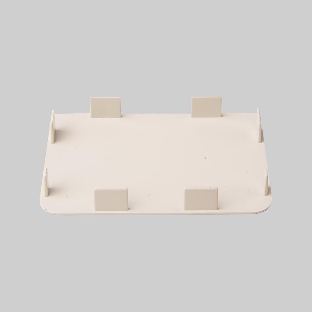 DIVERSITECH DiversiTech 230-DC4 SpeediChannel 4 Inch Cap End Fitting for Line Set Cover System