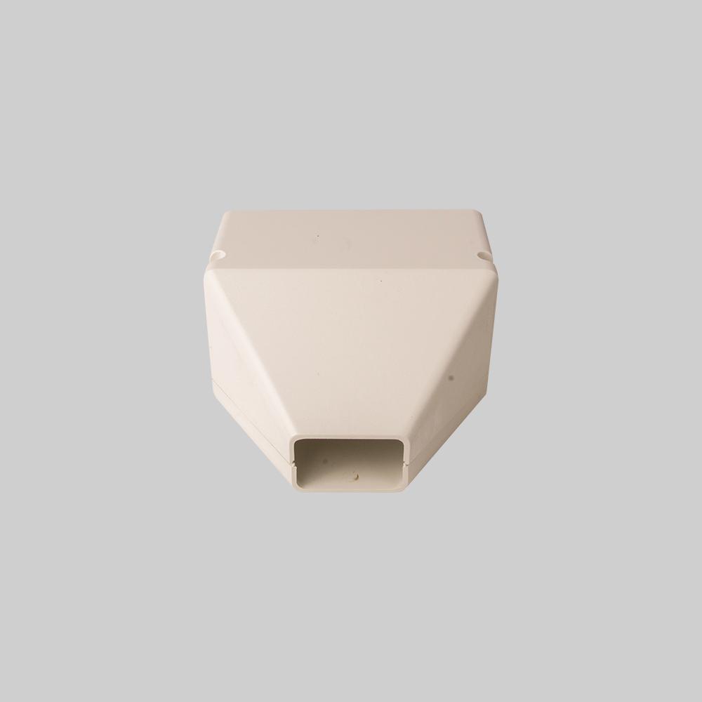 DIVERSITECH Diversitech 230-DE6 SpeediChannel 6 Inch Natural Color Duct End For Air Conditioning Line Set Cover