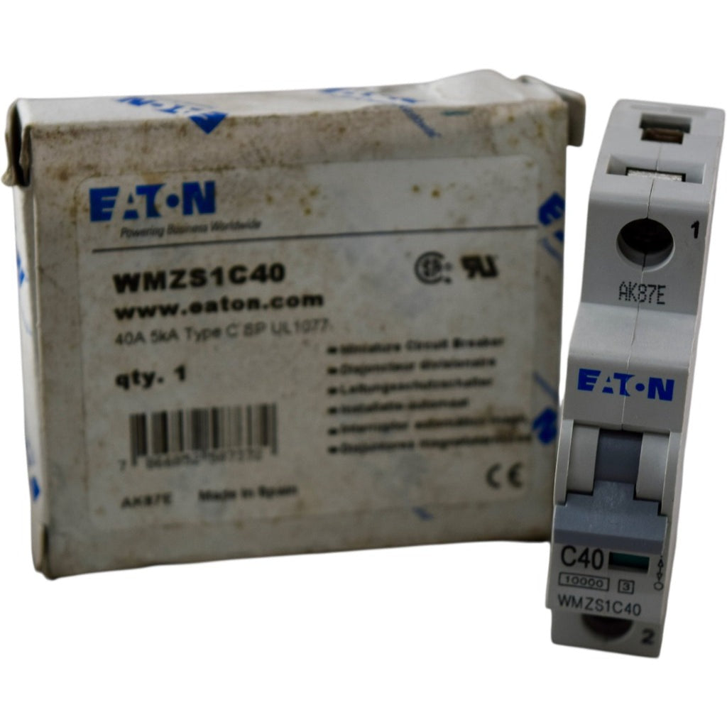 EATON Eaton WMZS1C40 Miniature Supplementary Protector 40 A (1 Pole) FAZ-C40-1-SP
