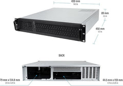 LIONBEAM Lionbeam dsr1284d Nvr Rackmount Server 128 Channel 2U