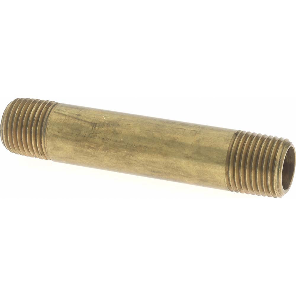 EATON Eaton 3328X2 Brass Long Pipe Nipple 1/8 in Mnptf 1200 Psi