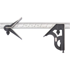 STARRETT Starrett 56367 Combination Square Set 12 in 3 Piece