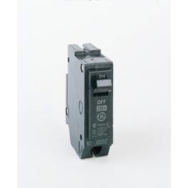 GENERAL ELECTRIC GE THQL1115 THQL Molded Case Circuit Breaker 120/240 VAC 15 Amp 10 kA Interrupt 1 Pole