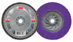 3M 3M 7100243874 Flap Disc 769F 60+ Grit (4-1/2 in / 10 per case / Type 29)
