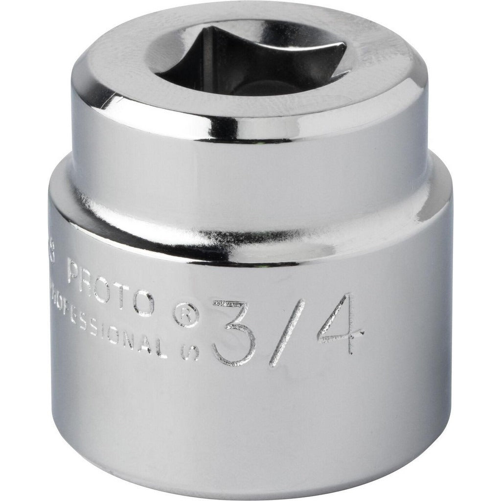PROTO Proto J5224HS 3/4 Inch 6-point Hand Socket 3/8 Drive