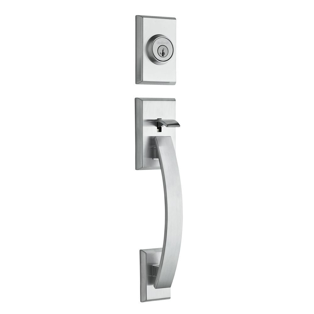KWIKSET Kwikset 800TVHLIP-26DS.STRKP Exterior Handleset Satin Chrome
