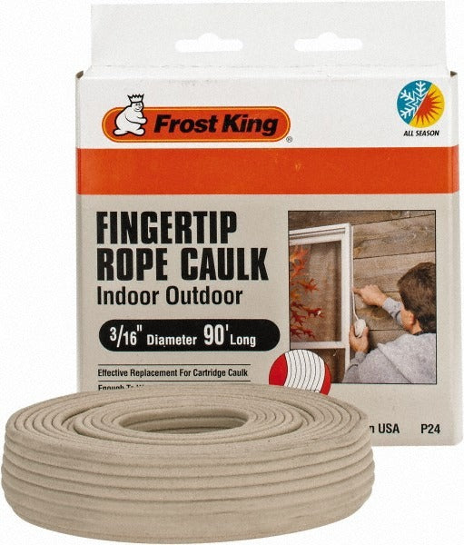 FROST KING Frost King P24H Rope Caulk Weatherstripping 90 Feet