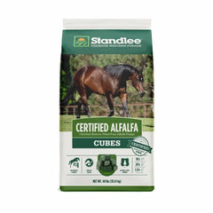STANDLEE Standlee 1180-40111-0-0 Certified Alfalfa Cubes 40 Lb
