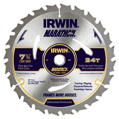 IRWIN Irwin 14030 7-1/4 in 24T Carbide Circular Saw Blade
