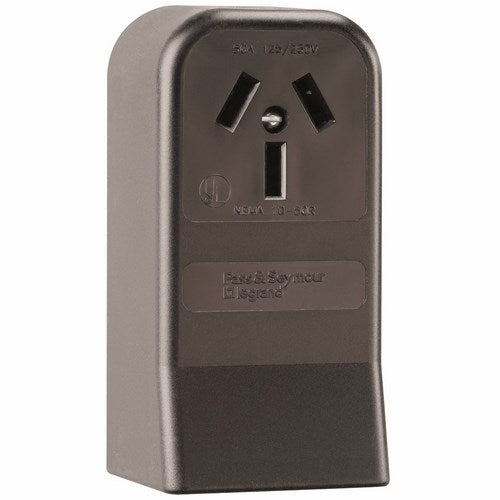 WESCO Wesco 385 Range Receptacle 50A Surface Mount 3-wire
