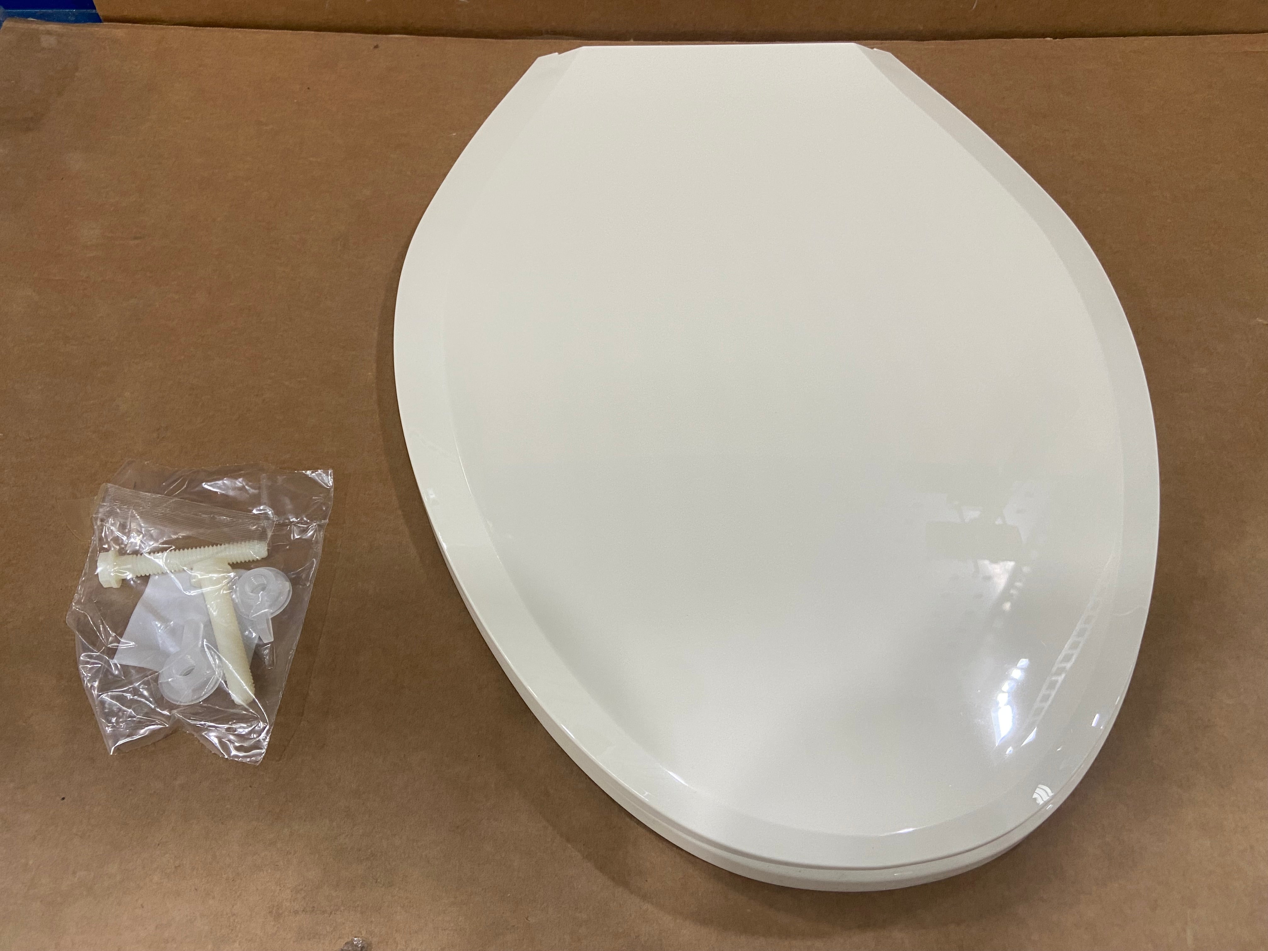 AMERICAN STANDARD American Standard 5261A05AS.021 Elongated Toilet Seat With Lid Bone
