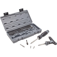 PROTO Proto J61390 Multi-bit Screwdriver Set 91 Pc 1/4 in Drive