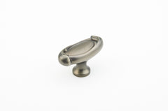 SCHAUB Schaub 261-AN French Farm Oval Cabinet Knob Antique Nickel