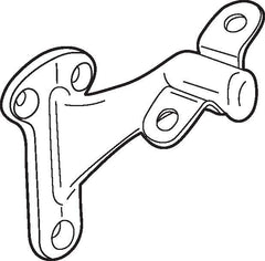 DON-JO Don-jo 130619 Die Cast Handrail Bracket Satin Nickel