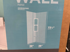 American Standard 3838CW.020 Axis 3-Piece Shower Wall Set
