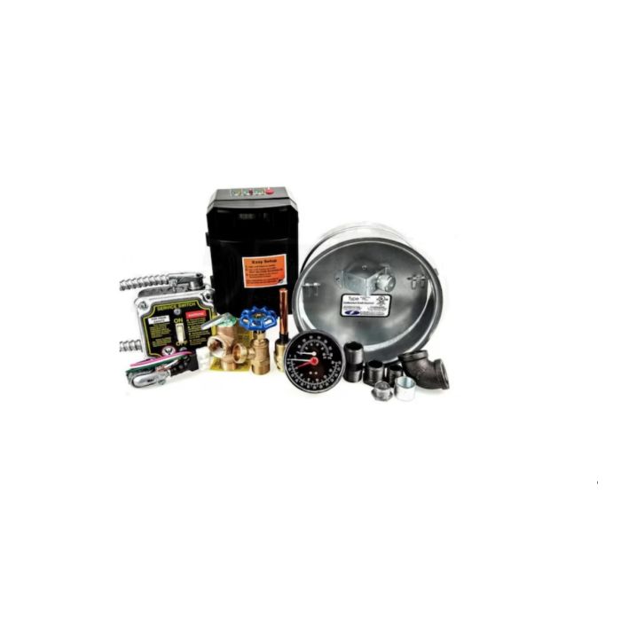 WEIL-MCLAIN Weil-Mclain 672619220638 water trim kit for WGO series oil boilers without control S4