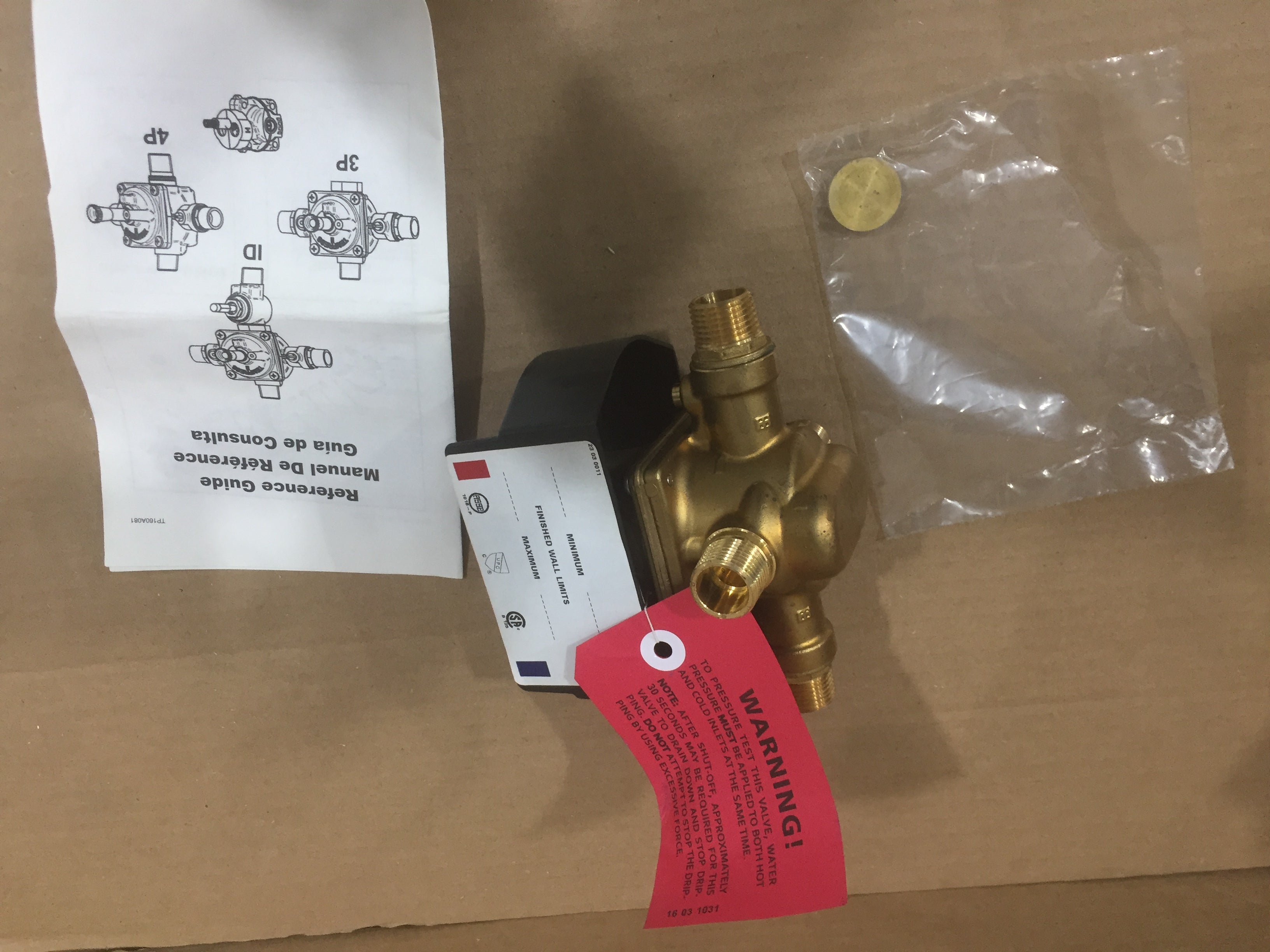 AMERICAN STANDARD 4415-0340 CONTROL VALVES