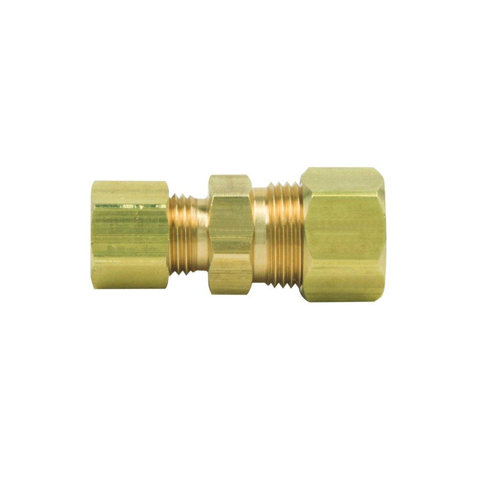 BRASSCRAFT BrassCraft 62-6-4X 62 Series Reducing Union, 3/8 x 1/4 in, Compression, Brass