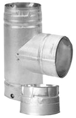 DURAVENT Duravent 3PVL-TR Pellet Vent Clean Out Tee 3 Inches