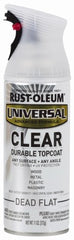RUST-OLEUM Rust-oleum 302151 Clear Dead Flat Spray Paint 12 Oz