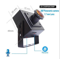 LIONBEAM Lionbeam lb-campano5mp 5MP Mini Panoramic Wifi Ip Camera