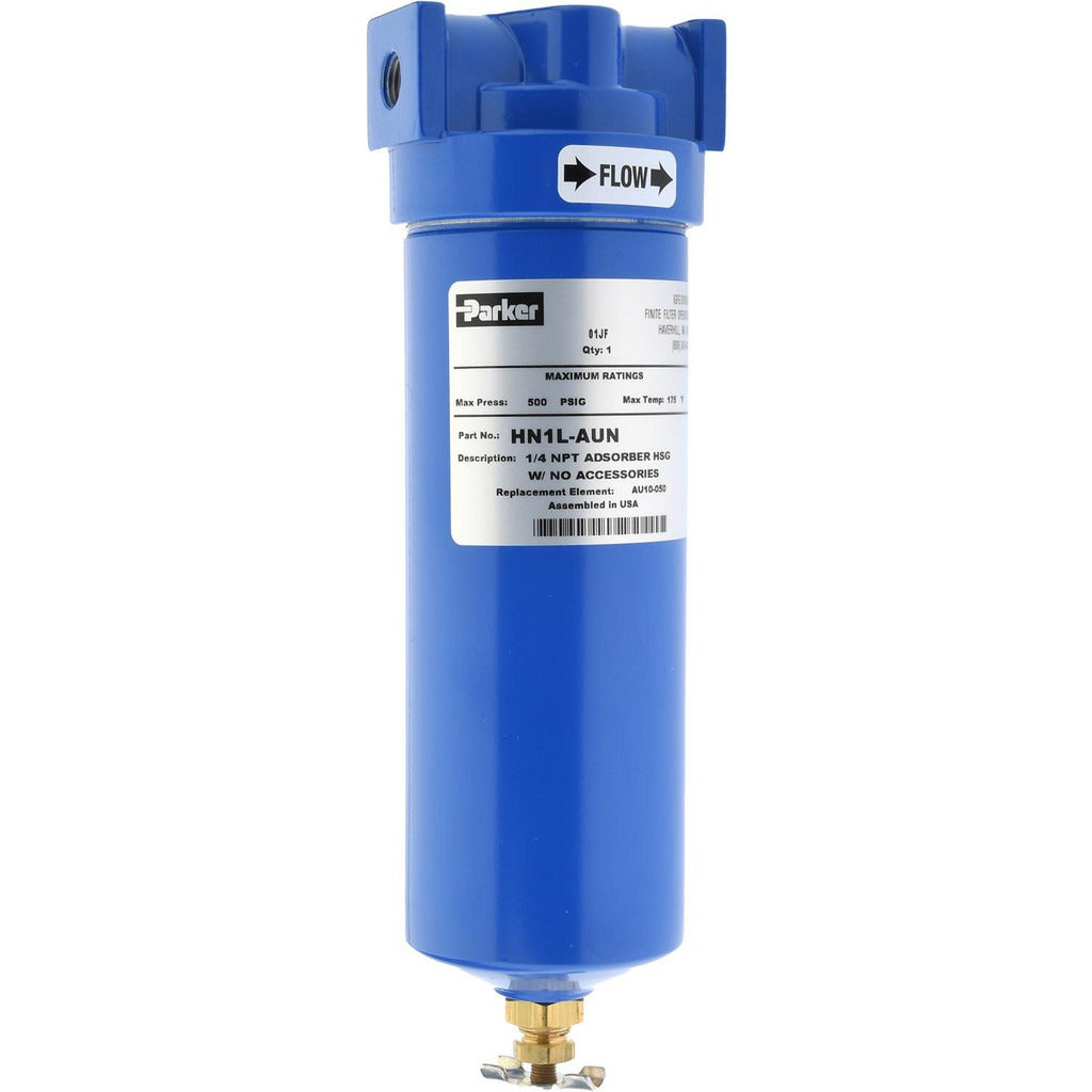 PARKER Parker HN1L-AUN Adsorber Compressed Air Filter 30 Scfm