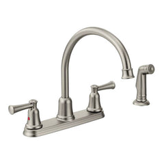 CLEVELAND FAUCET Cleveland Faucet 41613CSL Two-Handle Kitchen Faucet 4-Hole (8-Inch Center)