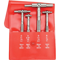 STARRETT Starrett 52616 Telescoping Gage Set 5/16 to 2-1/8 in 4 Pc
