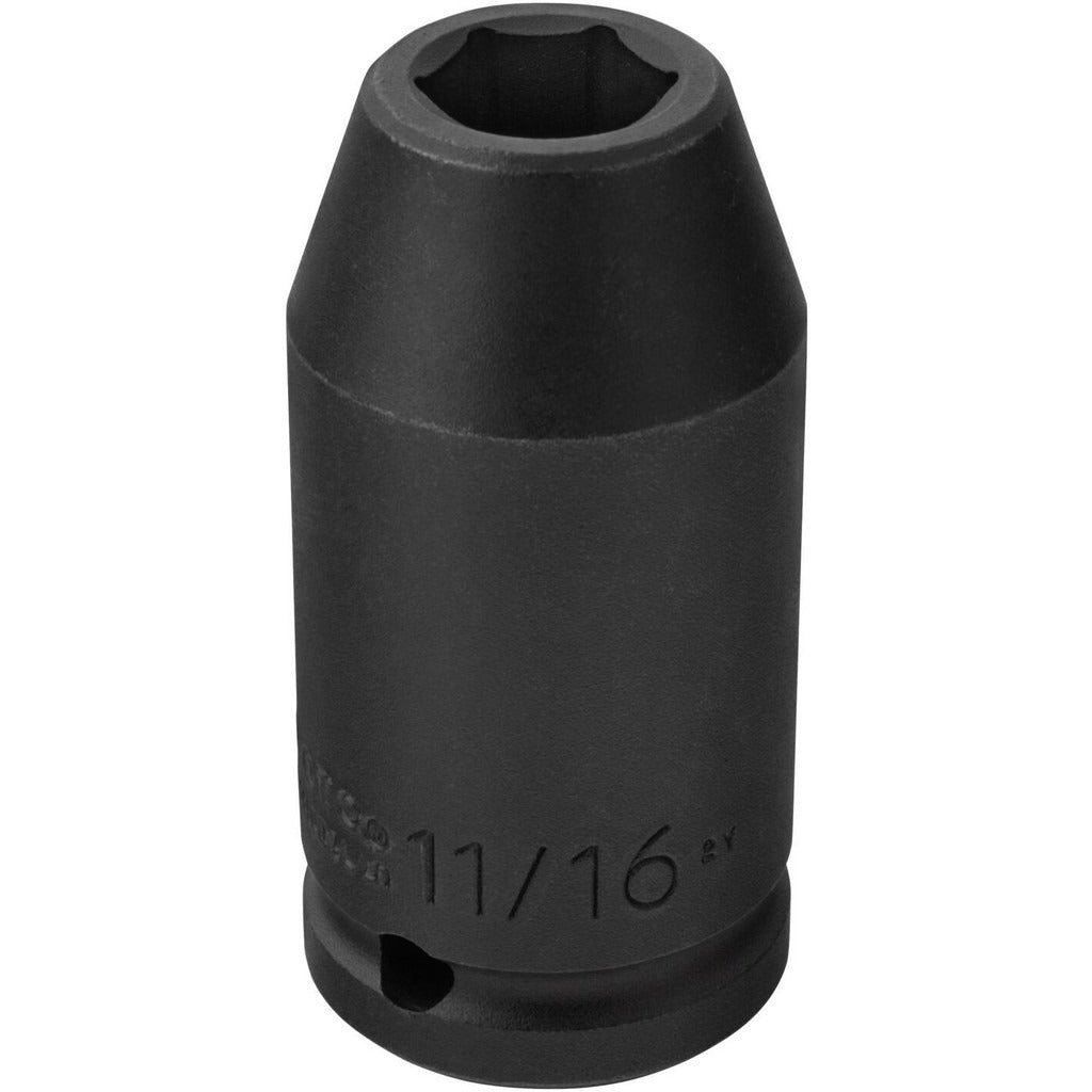 PROTO Proto J07511L Impact Socket 3/4 in Drive 11/16 in 6-pt