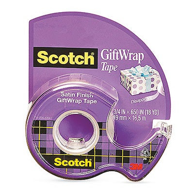 3M 3M Company 15 Gift Wrap Tape Roll Dispenser 0.75x650in