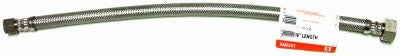 FLUIDMASTER Fluidmaster Inc B1F16 Ss Faucet Connector 16 Inches