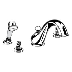 American Standard 3901000.099 Amarilis 2-Handle Roman Tub Filler in Polished Brass