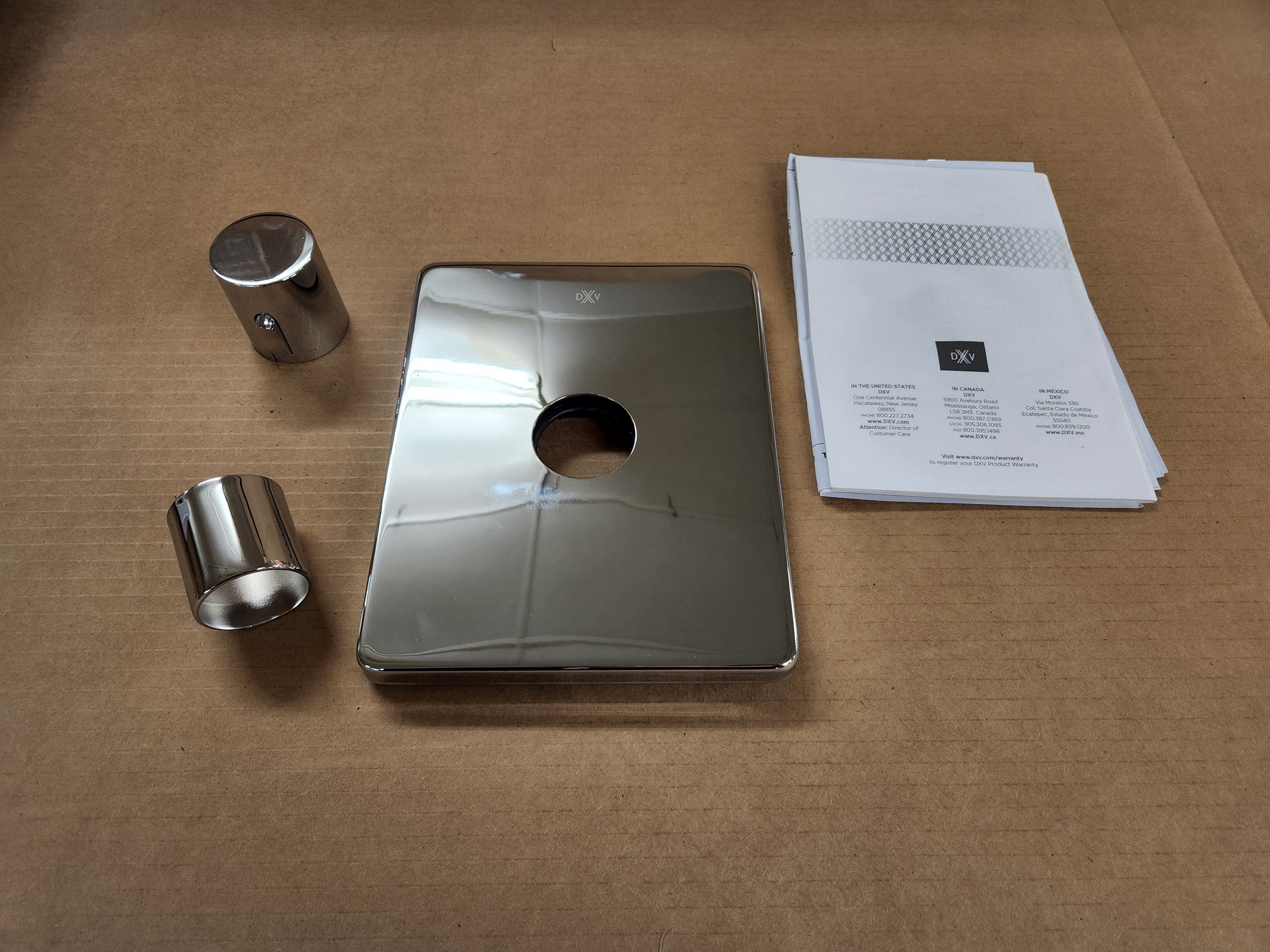 AMERICAN STANDARD American Standard D35100510.100 Rem Polished Chrome 3/4 Thermo Valve Trim