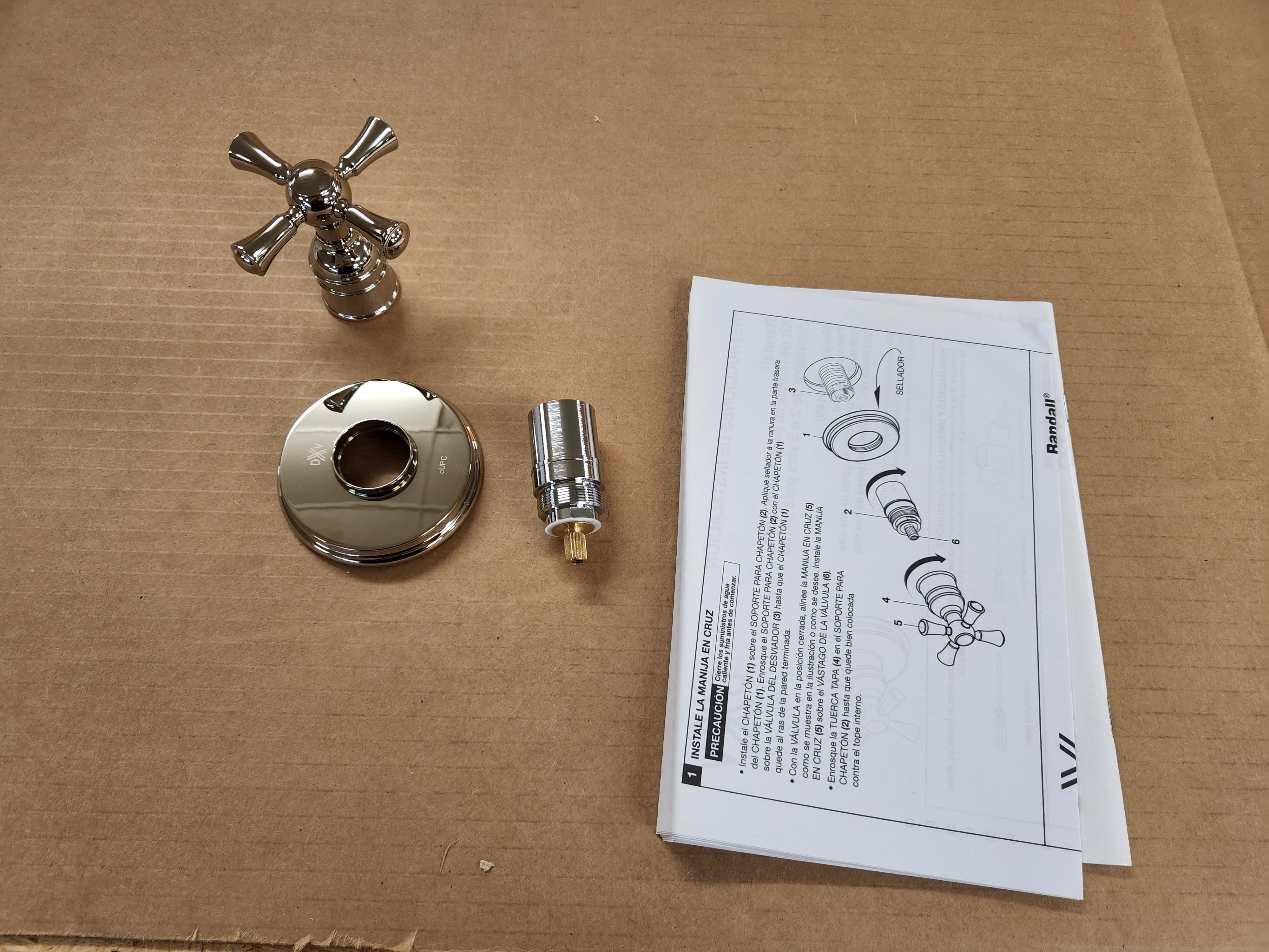AMERICAN STANDARD AMERICAN STANDARD D35102430.150 RANDALL PLATINUM NICKEL VALVE TRIM