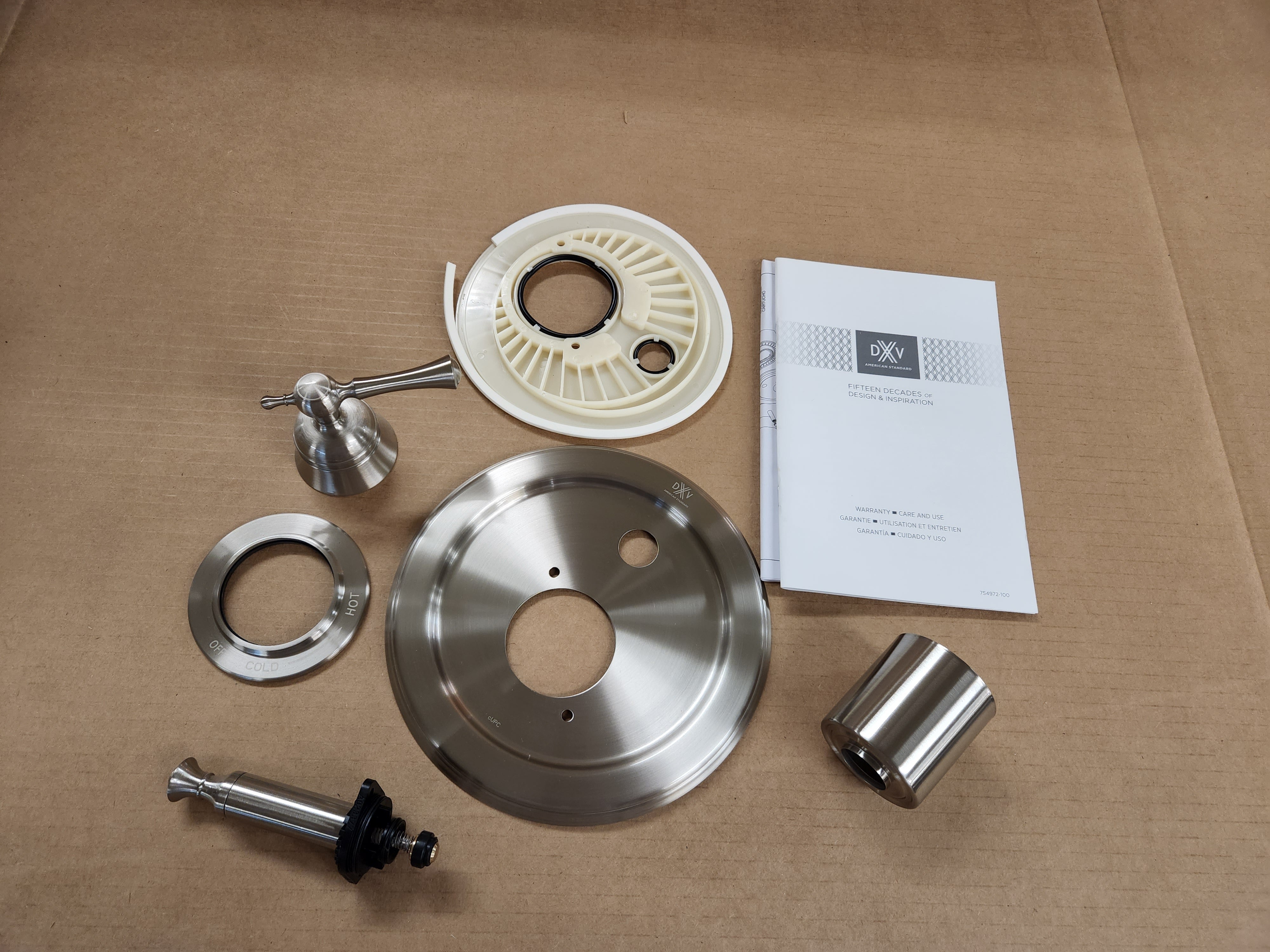 AMERICAN STANDARD American Standard D35102600.144 Randall Brushed Nickel PB Tub/Shower Valve Trim Lever Handle