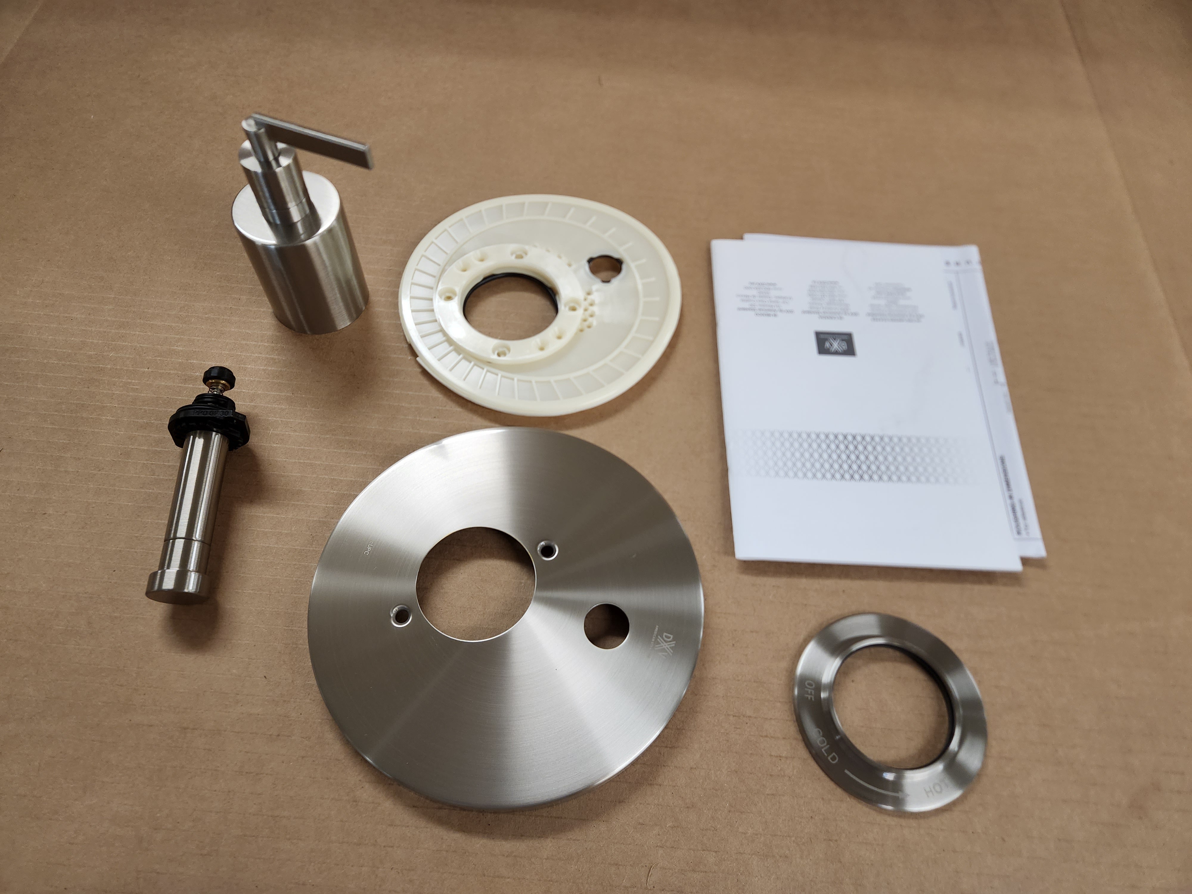 AMERICAN STANDARD American Standard D35105600.144 Percy Brushed Nickel PB Tub/Shower Trim Lever Handle